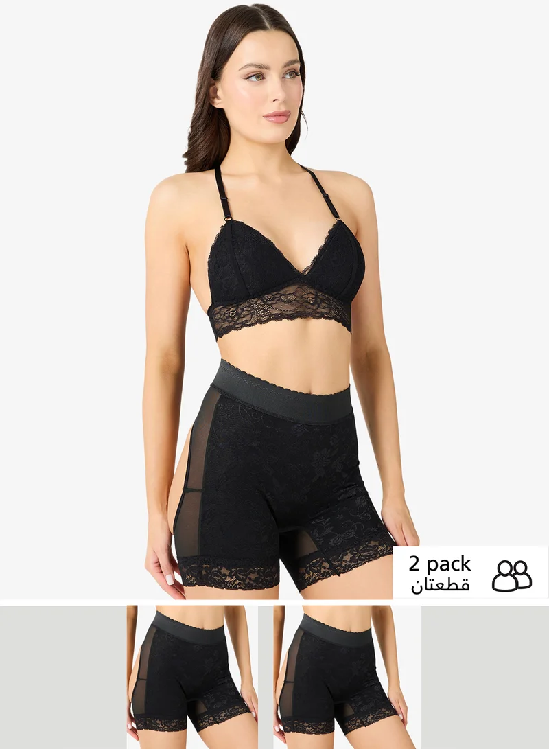 جينجر 2PC High Waist Shorts